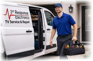 1st Response Electronics provides Tampa Bay with TV Repair.