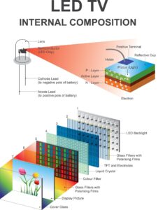 Internals of a LCD Screen